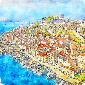 Dipinto 50x50 cm Dalmatien - Fedkolor