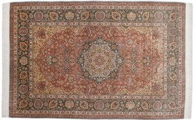 Hereke Tappeto orientale 150 x 230 Verde (Tacchino) Annodato A Mano