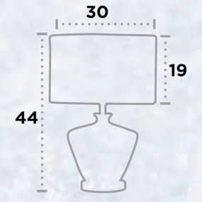 Searchlight EU4552CC - Lampada da tavolo NETWORK 1xE27/60W/230V