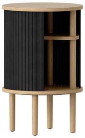 Tavolo rotondo in rovere ø 38 cm Audacious - UMAGE