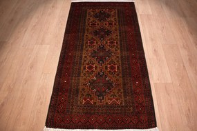 Beluch Tappeto persiano 200x100 (Iran) Annodato A Mano
