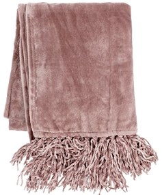 Coperta in micropile rosa , 130 x 170 cm - Tiseco Home Studio