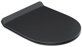 Ravak X01862 - Sedile WC a chiusura rallentata SoftClose VITA SLIM, nero