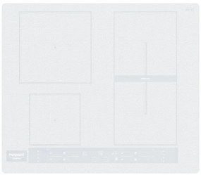 Piano cottura induzione 4 zone L 59 cm HOTPOINT bianco