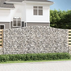 Cesti Gabbioni Ad Arco 4 Pz 400x30x180/200 Cm Ferro Zincato /