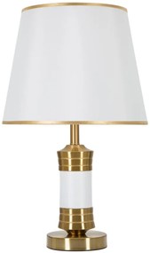 Lampada da Tavolo Elegante Whity cm ø 31x52