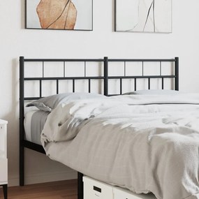 Testiera İn Metallo Nero 140 Cm /