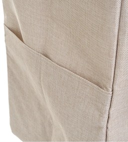 Ceste per il bucato in set grigie/beige in tessuto 2 pz – Casa Selección