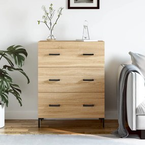 Credenza Rovere Sonoma 69,5x34x90 Cm İn Legno Multistrato /
