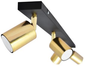 LED Faretto TUNE 4xGU10/4,8W/230V oro/nero