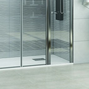 Doccia saloon 140 cm con laterali fissi | KPX7000 - KAMALU