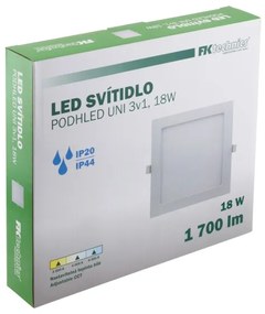Lampada LED da incasso per bagni LED/18W/230V 3000/4000/6000K IP44