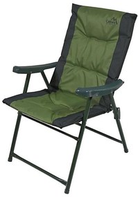 Sedia pieghevole da campeggio verde