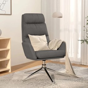 Poltrona Relax Grigio Chiaro İn Tessuto /
