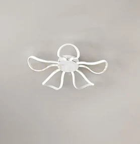 Blossom plafoniera blossom led 50w 4000lm 3000k in metallo colore b...
