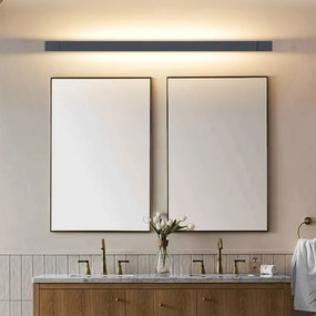 Brilagi-LED Illuminazione per specchio da bagno AQUA LINE LED/36W/230V 120 cm IP44 nero