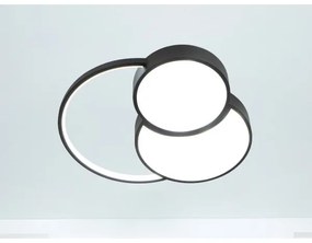 Plafoniera LED dimmerabile LED/60W/230V 3000-6500K nero +remote telecomando