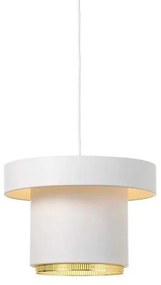 A201 Lampada a Sospensione Bianco/Ottone - Artek