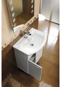 Aqualine - Lavabo da incasso ZERO 55x44 cm ceramica/bianco