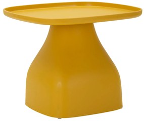 Tavolinetto Gea Giallo CM 48X48X38 Design Moderno Unico
