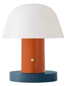 &Tradition - Setago JH27 Portable Lampada da Tavolo Ruggine/Thunder &Tradition