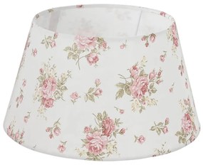 Eglo 49977 - Paralume di tessuto VINTAGE E14/E27 rosa diametro 25 cm