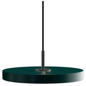 Lampada a sospensione LED verde scuro con paralume in metallo ø 31 cm Asteria Mini - UMAGE