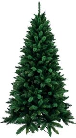 Albero di Natale artificiale Livigno verde H 240 cm x Ø 139 cm