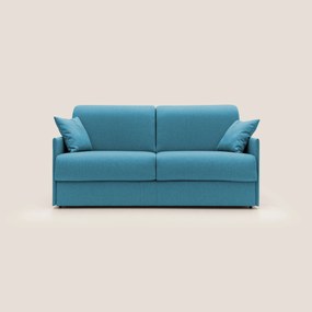 Evans Divano letto 149 cm (mat. 120x197 cm) in tessuto impermeabile T13 AZZURRO azzurro 149 cm (mat. 120x197)