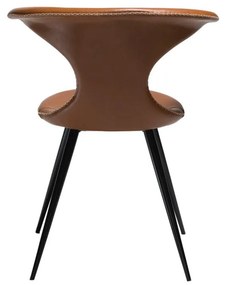 Sedia in similpelle marrone Flair - DAN-FORM Denmark