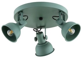 Argon 6265 - Faretto LENORA 3xE14/7W/230V verde