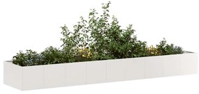 Fioriera 360x80x40 Cm İn Acciaio Inox /