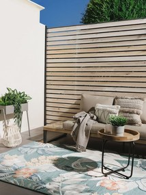 benuta Basic Tappeto per interno ed esterno Flora Multicolor 160x230 cm - Tappeto outdoor per balcone, terrazzo e giardino