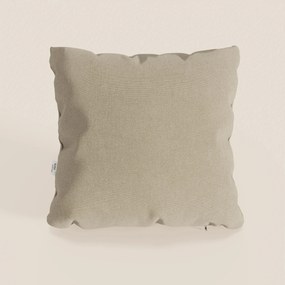 Honey cuscino disponibile in diversi colori realizzato in tessuto simil cotone impermeabile T13 beige