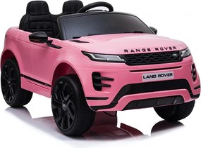 Macchina Elettrica per Bambini Licenza Land Rover Evoque 12V con Telecomando Rosa...