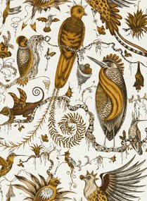 Clarke & Clarke Carta da parati Quetzal - Gold
