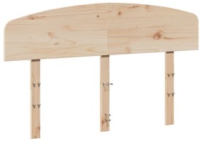 Testiera 120 cm in legno massello di pino