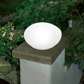 Lampada Contemporanea Da Esterno Z_Solar Led Plastica Bianco