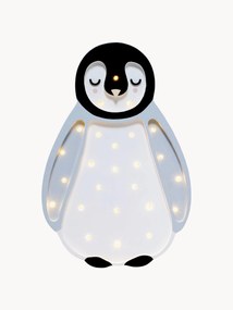 Lampada a LED per cameretta dei bambini fatta a mano con funzione timer e telecomando Diplodocus Mini Baby Penguin, luce