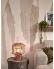 Lampada da tavolo con paralume in rattan di colore naturale (altezza 30 cm) Tanami - Good&amp;Mojo
