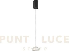 Lampadario a sospensione led atreo bianco in metallo e alluminio 5w...