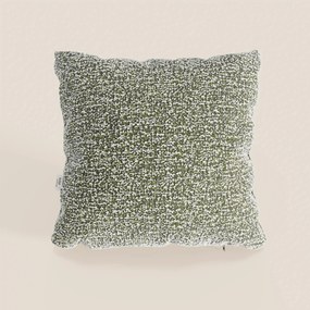Magnolia cuscino disponibile in diversi colori realizzato in pregiato bouclé mélange morbido e strutturato T29.
