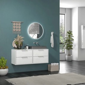 Mobile sospeso 120cm con 4 cassetti scorrevoli KSPR-120D - KAMALU