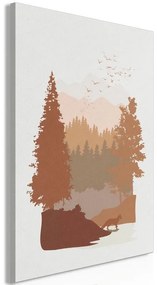 Quadro  Autumn in the Mountains (1 Part) Vertical  Larghezza x Altezza Home decor 40x60