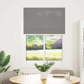 Tenda Plissettata Antracite 100x100cm Larghezza Tessuto 99,4 Cm /