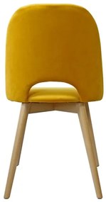 Sedia da pranzo THEO gialla