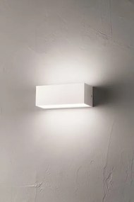 Applique per esterno led a doppia emissione falco ap.falco-bco bianco