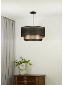Duolla - Lampadario a sospensione con filo COPPER SHINY 1xE27/15W/230V diametro 45 cm marrone/rame