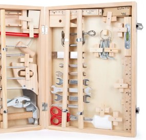 Small Foot - Valigetta con attrezzi in legno Deluxe