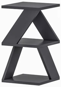 Tavolino ALBENI 50x30 cm antracite